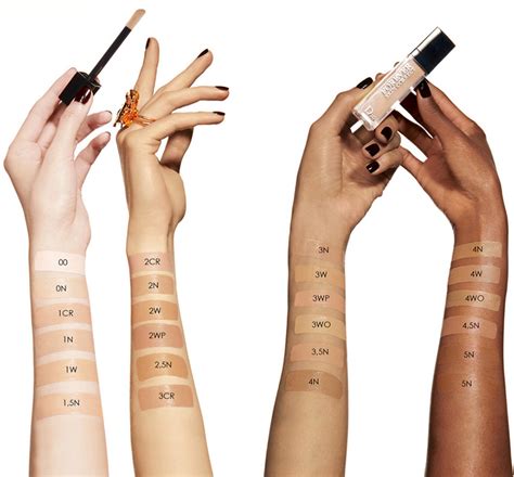 dior concealer colour match|Dior skin correct concealer shades.